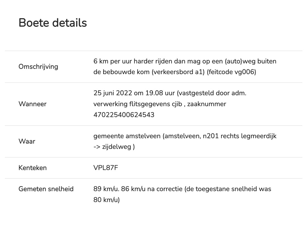 Bekeuring als PDF uploaden